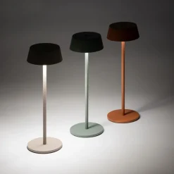 Lampa ogrodowa AMY LED ceglasta