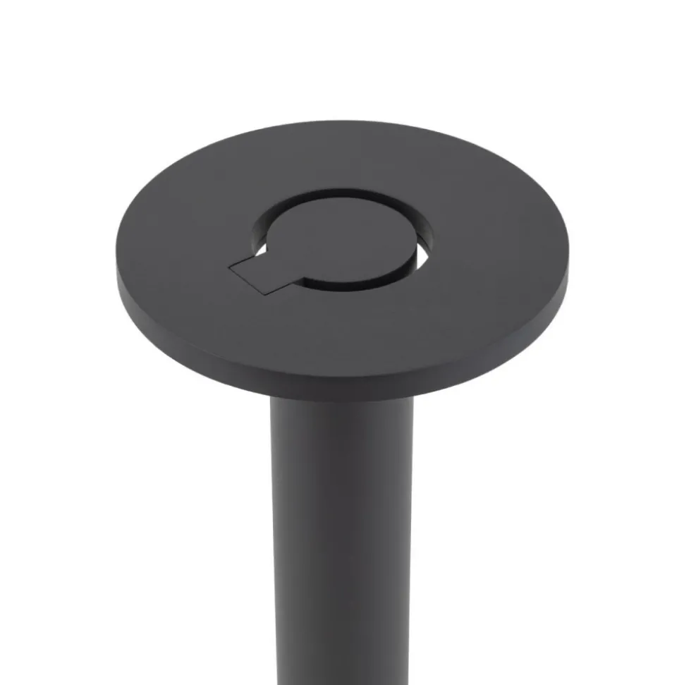 Lampa ogrodowa AXION LED czarna 8W IP65 3000K