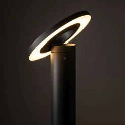 Lampa ogrodowa AXION LED czarna 8W IP65 3000K