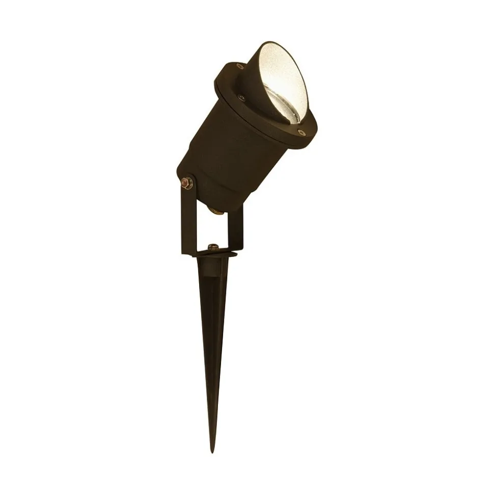Lampa Ogrodowa BUSH Czarny 1xGU10 IP65 28cm
