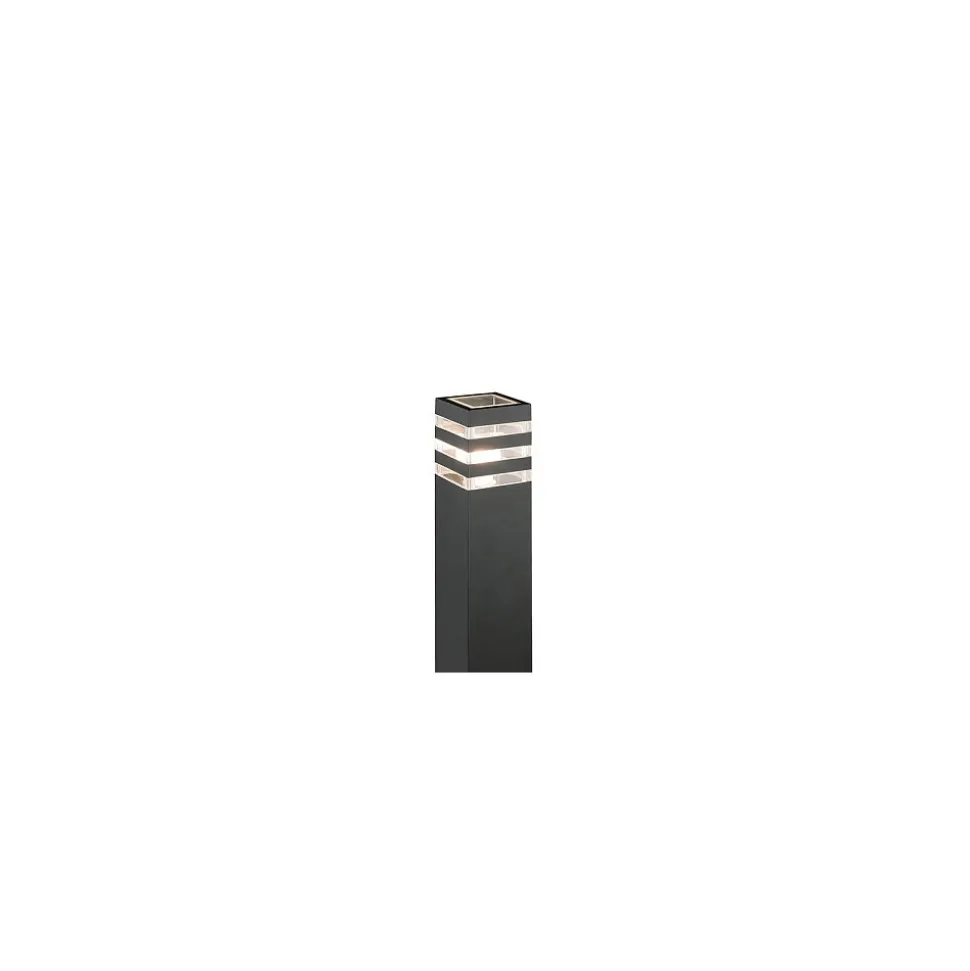 Lampa Ogrodowa OIR Czarny 1xE27 IP44 65cm
