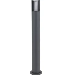 Lampa ogrodowa RIBO szara 1xE27