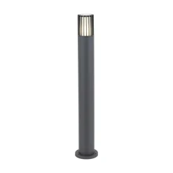 Lampa ogrodowa RIBO szara 1xE27