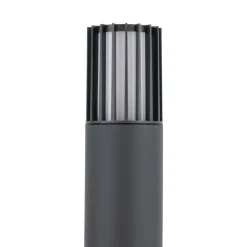 Lampa ogrodowa RIBO szara 1xE27