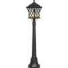 Lampa Ogrodowa TAY Czarny Brązowy 1xE27 IP23 112cm