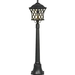 Lampa Ogrodowa TAY Czarny Brązowy 1xE27 IP23 112cm