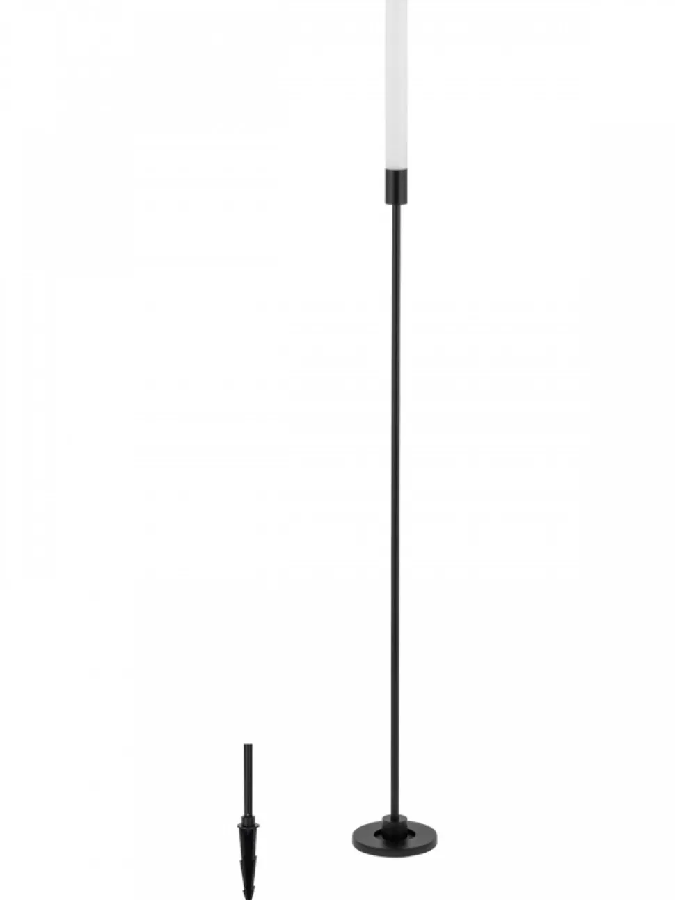Lampa ogrodowa ZOLA LED czarna 3W IP54 3000K 100 cm