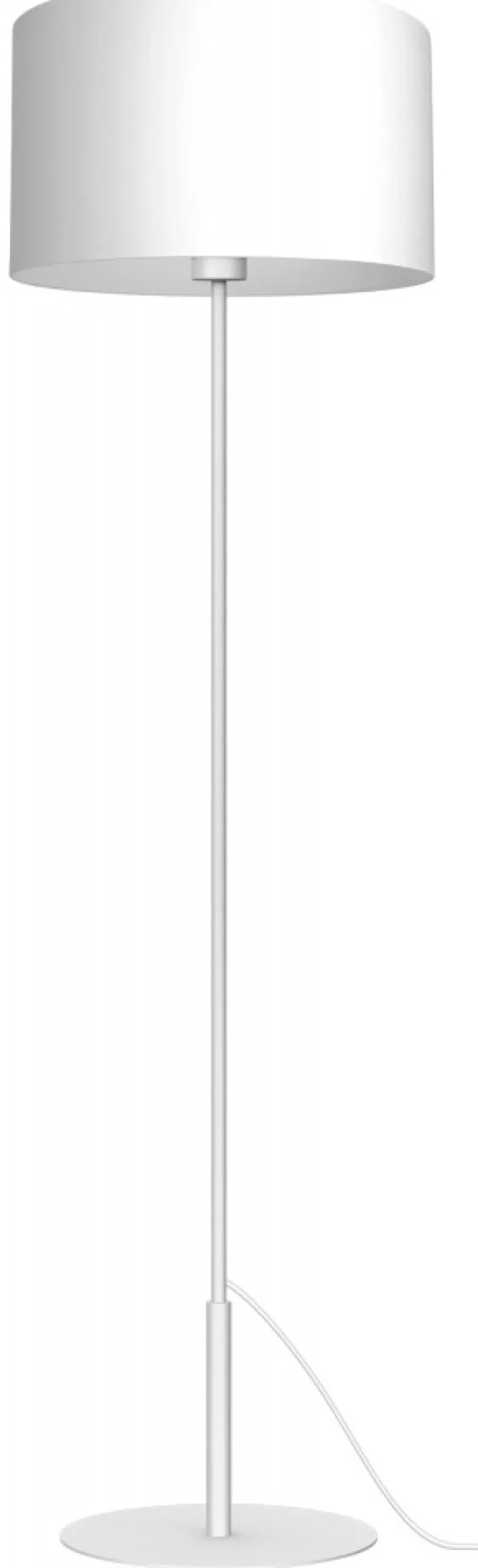 Lampa Podłogowa ARDEN Biały Abażur 1xE27 150cm