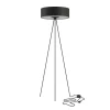 Lampa Podłogowa CADILAC Czarny Abażur 1xE27 154cm
