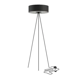 Lampa Podłogowa CADILAC Czarny Abażur 1xE27 154cm