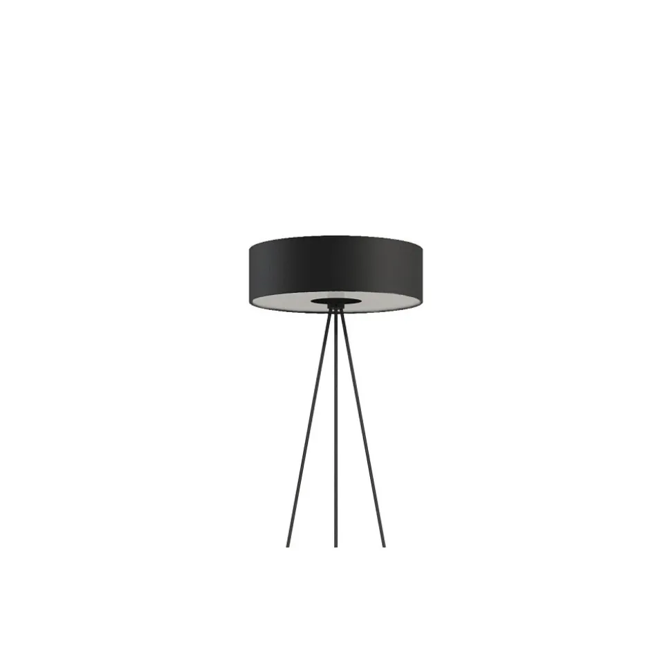 Lampa Podłogowa CADILAC Czarny Abażur 1xE27 154cm
