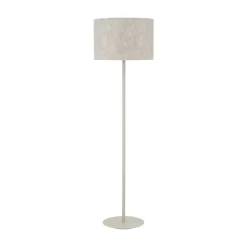 Lampa podłogowa CEDRO beżowa 1xE27