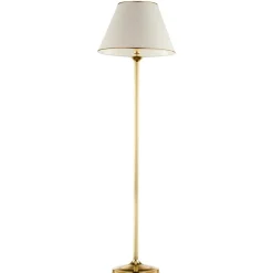 Lampa podłogowa CLASSIC misiądz satynowany 1xE27