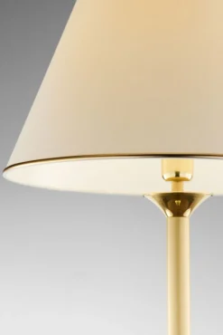 Lampa podłogowa CLASSIC misiądz satynowany 1xE27