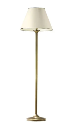 Lampa Podłogowa CLASSIC Patyna Beżowy Abażur 1xE27 155 cm