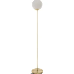 Lampa podłogowa Dris złota 135 cm