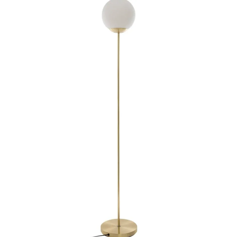 Lampa podłogowa Dris złota 135 cm