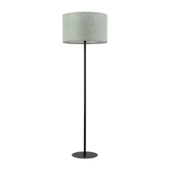 Lampa Podłogowa EARTH Czarny Zielony Abażur 1xE27 159cm