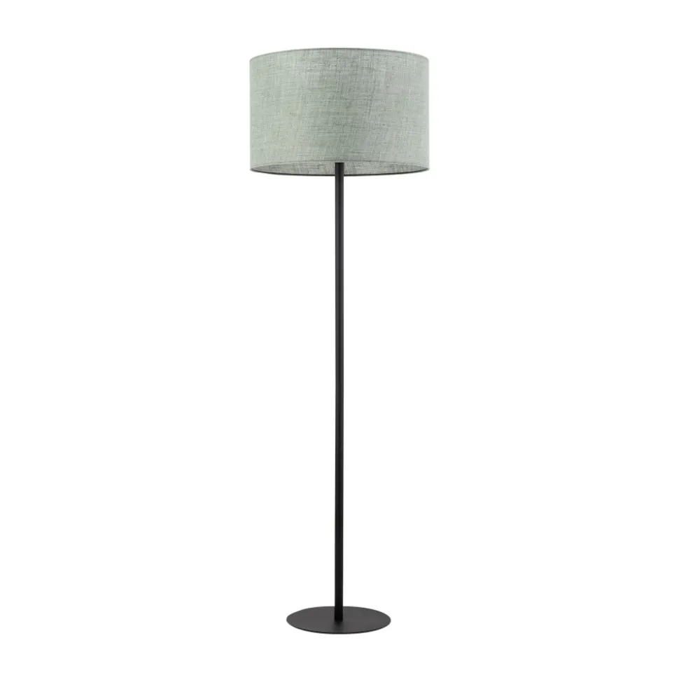 Lampa Podłogowa EARTH Czarny Zielony Abażur 1xE27 159cm