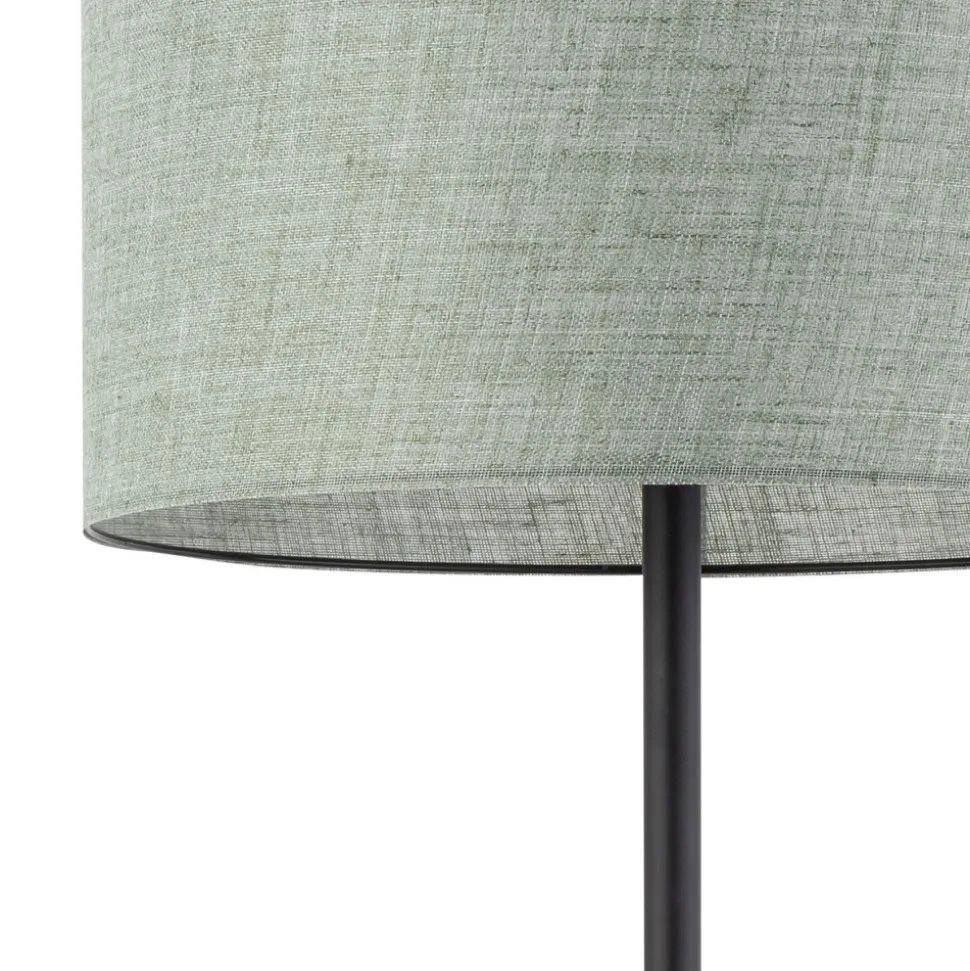 Lampa Podłogowa EARTH Czarny Zielony Abażur 1xE27 159cm