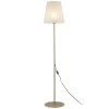 Lampa podłogowa ELIZABETH sabia beżowa 1xe27