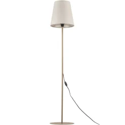 Lampa podłogowa ELIZABETH sabia beżowa 1xe27
