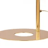 Lampa Podłogowa FEME Złoty Biały Szklane Klosze 3xG9 151 cm