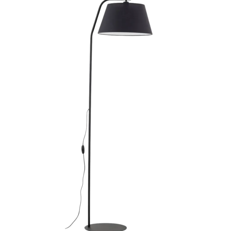 Lampa podłogowa FORMO czarna 1xE27