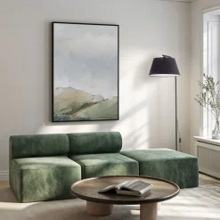Lampa podłogowa FORMO czarna 1xE27