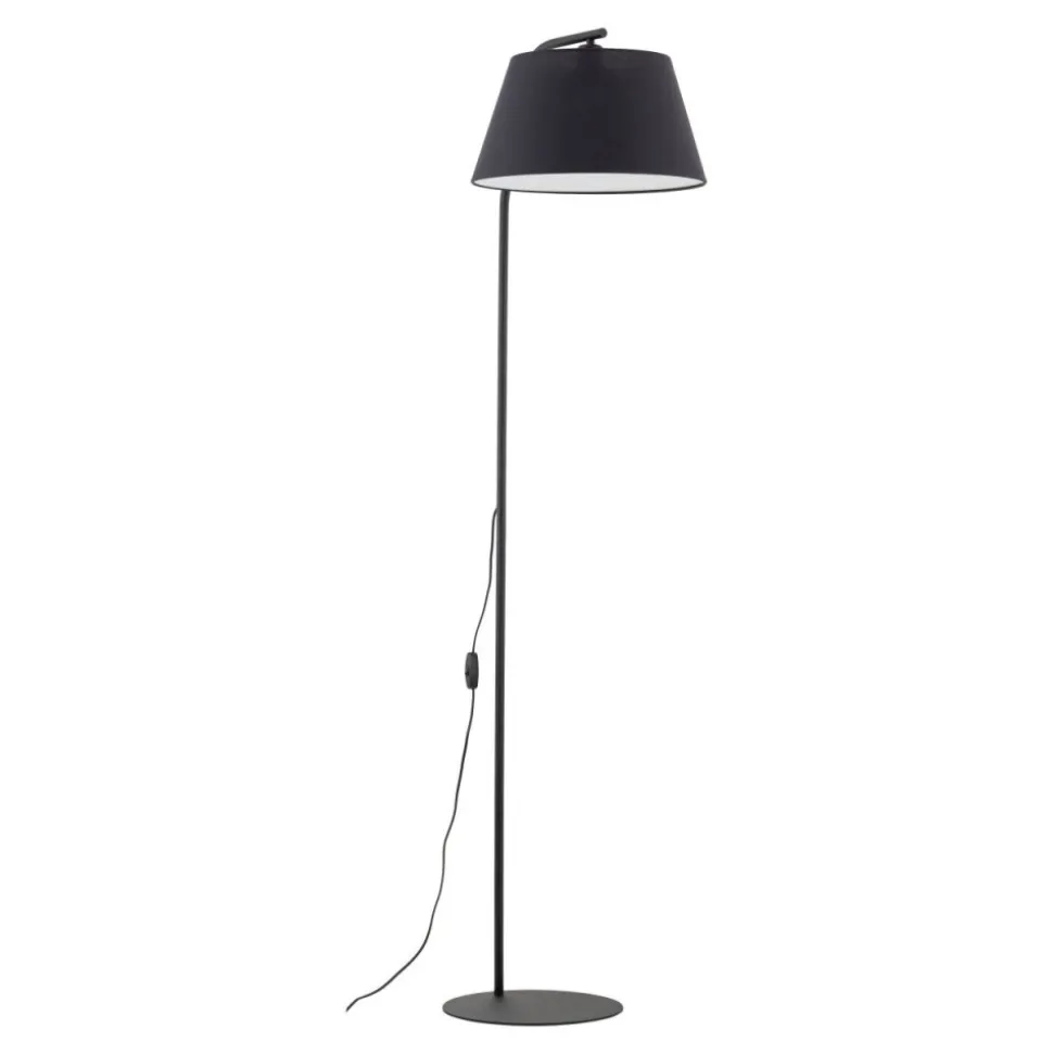 Lampa podłogowa FORMO czarna 1xE27