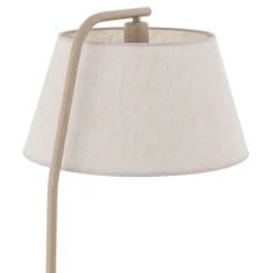 Lampa podłogowa FORMO sabia beżowa abażur len 1xE27