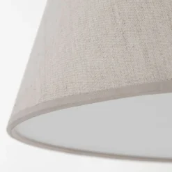 Lampa podłogowa FORMO sabia beżowa abażur len 1xE27