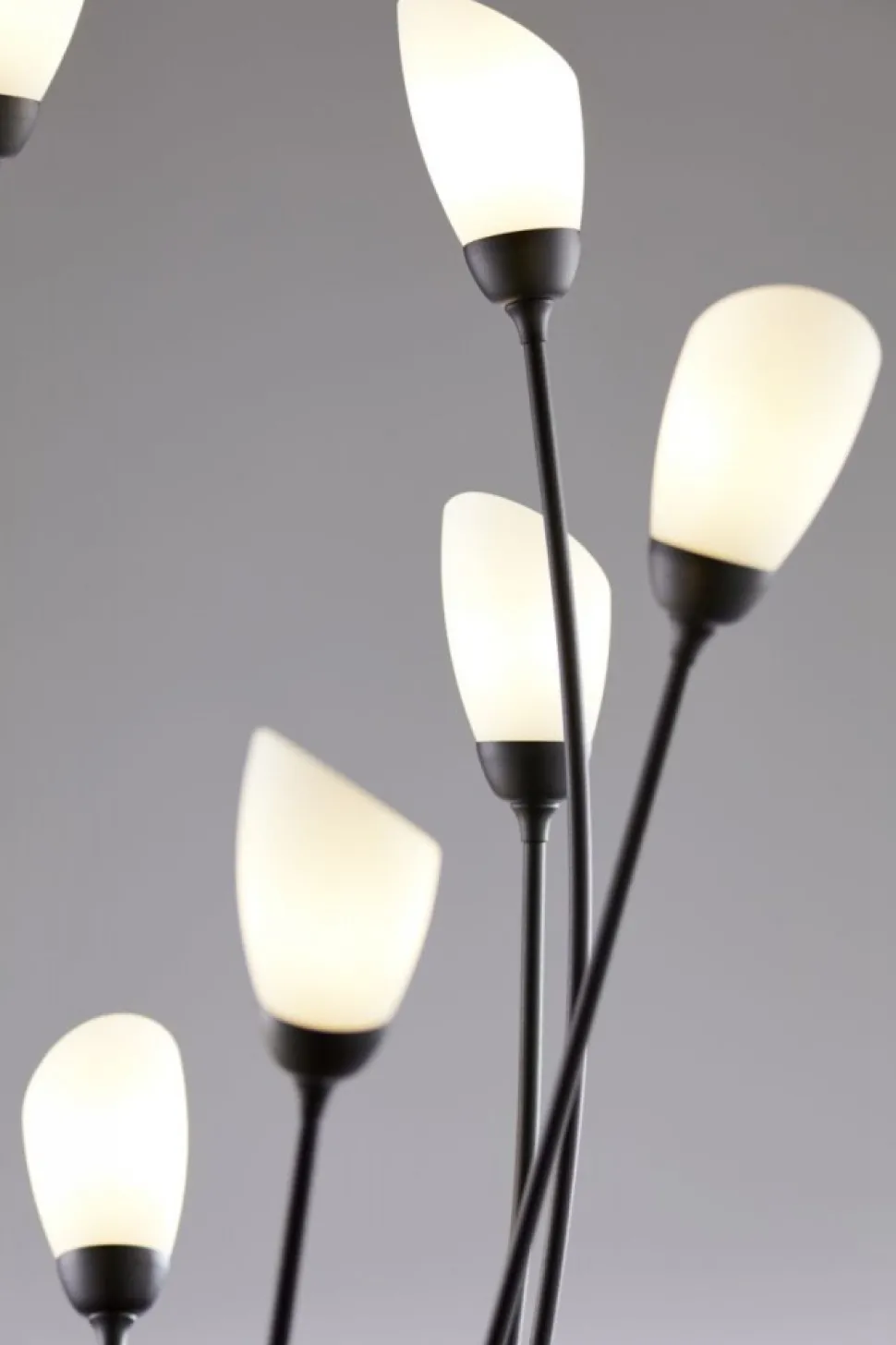 Lampa podłogowa GLORIOSA czarny mat 9xG9