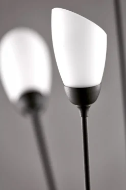 Lampa podłogowa GLORIOSA czarny mat 9xG9