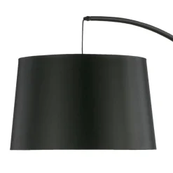 Lampa Podłogowa HANG Czarny Abażur 1xE27 200cm