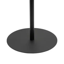 Lampa Podłogowa HARMONY Czarny Beżowy Abażur 1xE27 158 cm