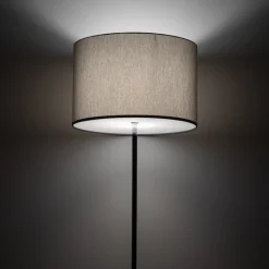 Lampa podłogowa HOTEL MOOD szara 1xE27