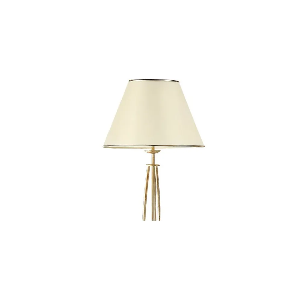 Lampa Podłogowa LAURA Patyna Beżowy Abażur 1xE27 163 cm