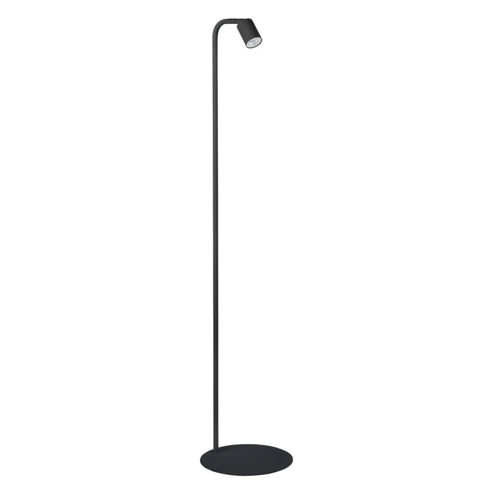 Lampa Podłogowa LOGAN Czarny 1xGU10 140cm