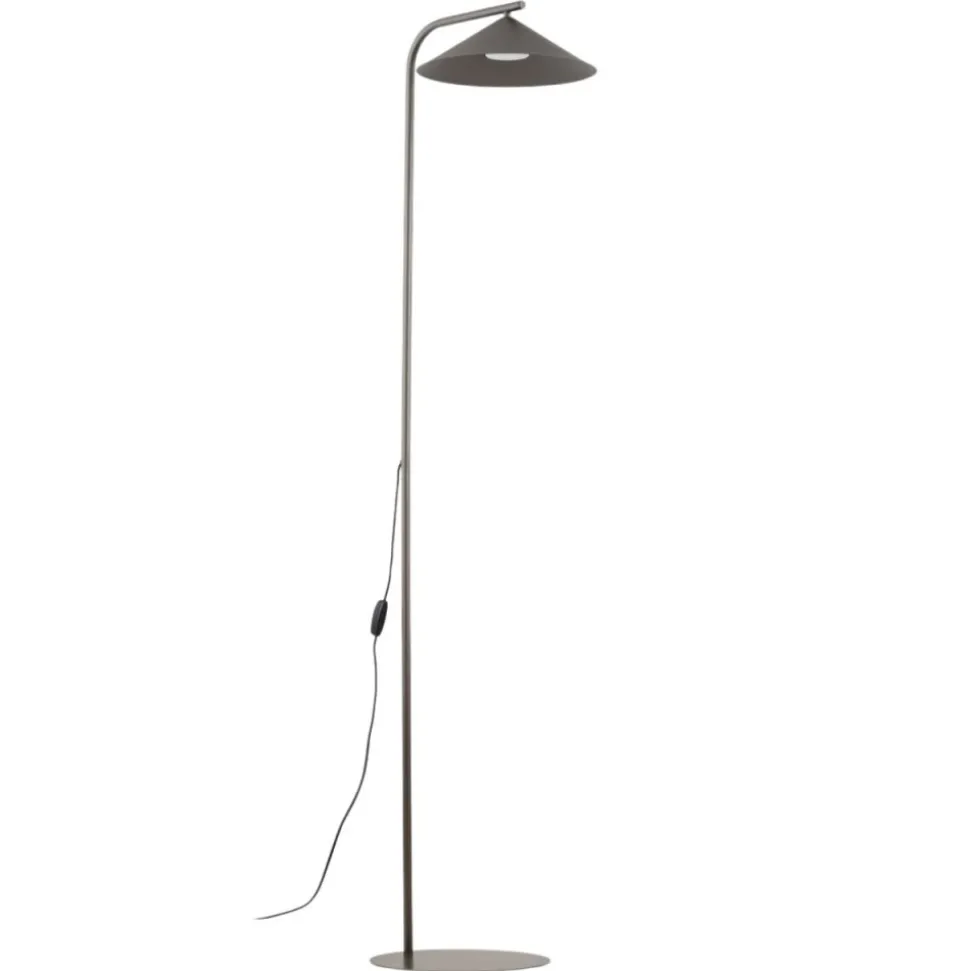 Lampa podłogowa LUME NEW brązowa 1xGX53