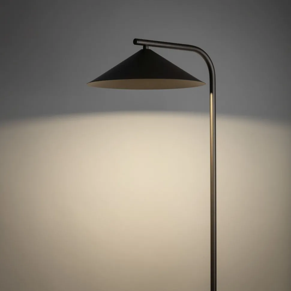 Lampa podłogowa LUME NEW brązowa 1xGX53