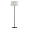 Lampa Podłogowa MAJA Czarny Beżowy Abażur 1xE27 148cm