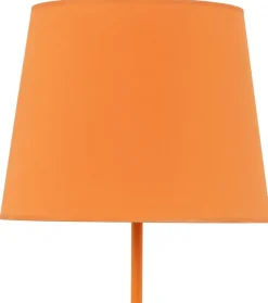 Lampa Podłogowa NICOLA Pomarańczowy Abażur 1xE27 150cm
