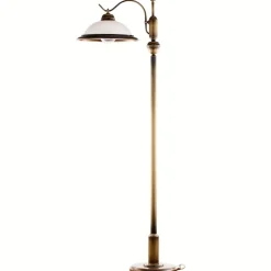 Lampa podłogowa OPAL mosiądz patynowany 155 cm 1xE27