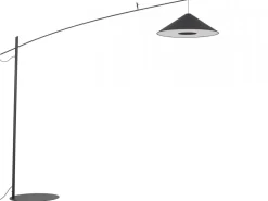 Lampa podłogowa POISE A czarna 1xE27