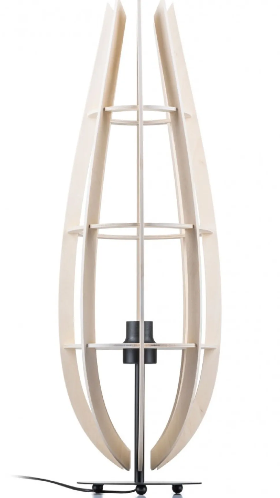 Lampa podłogowa stojąca BOHO PLYWOOD