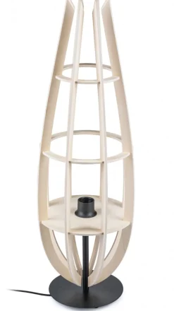 Lampa podłogowa stojąca BOHO PLYWOOD
