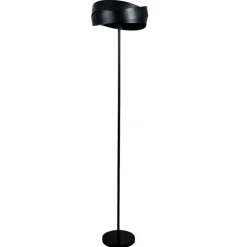 Lampa podłogowa TERRA czarna 1xE27