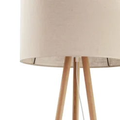Lampa Podłogowa TOKYO Sosna Beżowy Abażur 1xE27 148cm