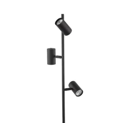 Lampa podłogowa TOP czarna 3xGU10